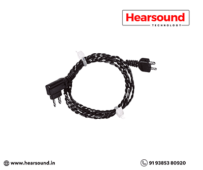 Two Pin Cord Black